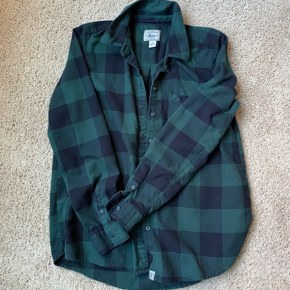 Women’s Med. Bass Flannel Shirt
